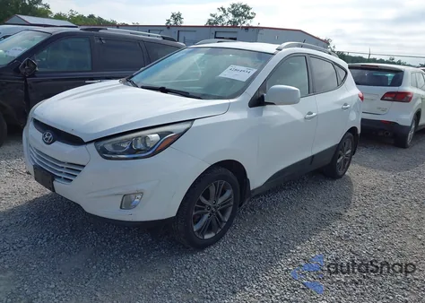 2014 Hyundai Tucson Se из США, поврежденный, VIN KM8JUCAG0EU870929